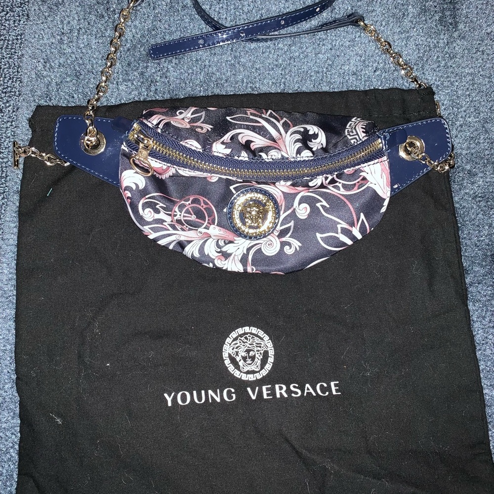 Young Versace belt bag